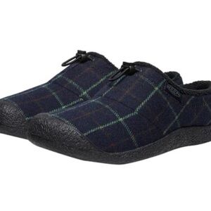 KEEN Howser III‎ Slide Slippers Plaid Slip On Shoes Men's Size US 10